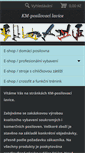 Mobile Screenshot of km-posilovaci-lavice.com